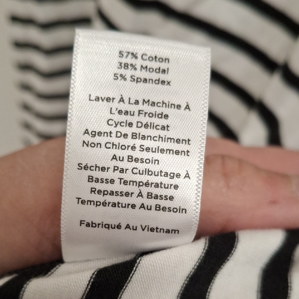 NWT-Striped Short Sleeve Tee - Picture 7 of 7